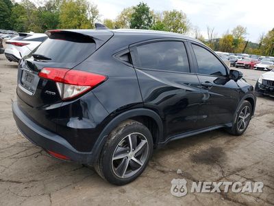 Trzecie zdjęcie samochodu z tyłu: 2022 HONDA HR-V EX VIN:3CZRU6H56NM744103 - miniatura