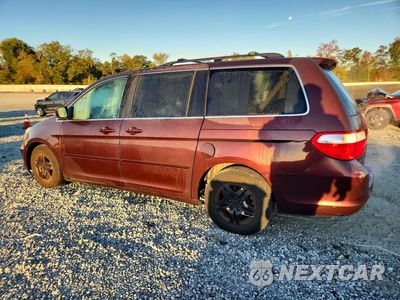 Drugie zdjęcie samochodu z przodu: 2007 HONDA ODYSSEY EXL VIN:5FNRL38727B416547 - miniatura