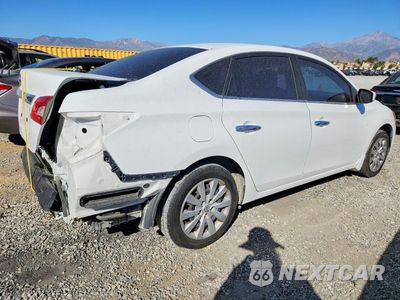 Trzecie zdjęcie samochodu z tyłu: 2015 NISSAN SENTRA S VIN:3N1AB7AP0FY370224 - miniatura
