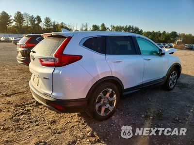 Trzecie zdjęcie samochodu z tyłu: 2018 HONDA CR-V EXL VIN:5J6RW2H87JL013608 - miniatura