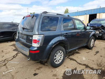 Trzecie zdjęcie samochodu z tyłu: 2009 MERCURY MARINER PREMIER VIN:4M2CU97G19KJ00953 - miniatura