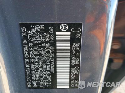 Zdjęcie 12 z 12 samochodu: 2026 TOYOTA PRIUS XLE VIN:JTDACAAU0T3067249 - miniatura