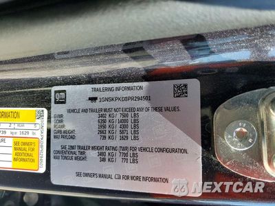Zdjęcie 13 z 13 samochodu: 2023 CHEVROLET TAHOE K1500 Z71 VIN:1GNSKPKD8PR294501 - miniatura