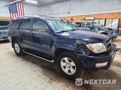 Czwarte zdjęcie samochodu z boku: 2004 TOYOTA 4RUNNER LIMITED VIN:JTEBT17R848012510 - miniatura