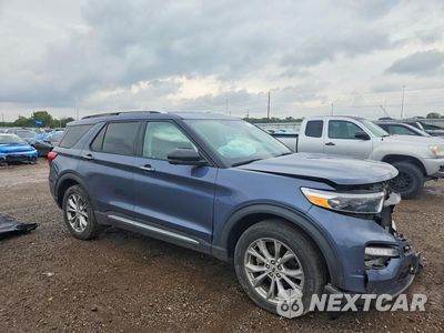 Czwarte zdjęcie samochodu z boku: 2021 FORD EXPLORER LIMITED VIN:1FMSK8FH4MGA05564 - miniatura