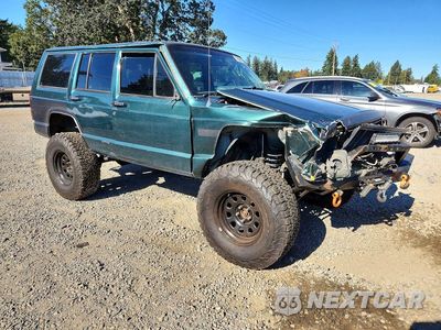 Czwarte zdjęcie samochodu z boku: 1996 JEEP CHEROKEE SE VIN:1J4FJ28S9TL196896 - miniatura