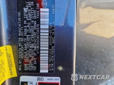 Zdjęcie 12 z 12 samochodu: 2011 TOYOTA CAMRY XLE V6 VIN:4T1BK3EK2BU130576 - miniatura