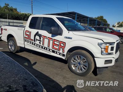 Czwarte zdjęcie samochodu z boku: 2018 FORD F150 SUPER CAB VIN:1FTEX1CP6JFA63280 - miniatura