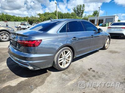 Trzecie zdjęcie samochodu z tyłu: 2020 AUDI A4 PREMIUM PLUS VIN:WAUENAF49LA073855 - miniatura