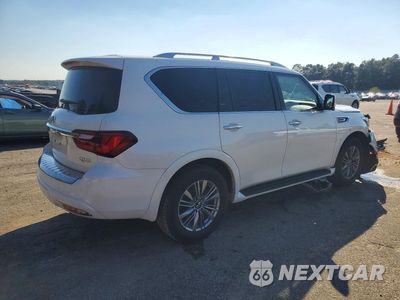 Trzecie zdjęcie samochodu z tyłu: 2022 INFINITI QX80 LUXE VIN:JN8AZ2AF8N9743182 - miniatura