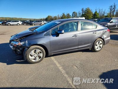 2013 HONDA CIVIC LX 19XFB2F51DE215600 - główne zdjęcie licytacji z USA - miniatura