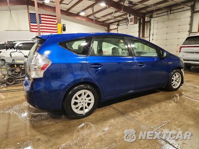 Trzecie zdjęcie samochodu z tyłu: 2013 TOYOTA PRIUS V THREE VIN:JTDZN3EU6D3277973 - miniatura