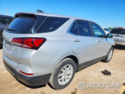 Trzecie zdjęcie samochodu z tyłu: 2022 CHEVROLET EQUINOX LT VIN:3GNAXKEV0NL223219 - miniatura