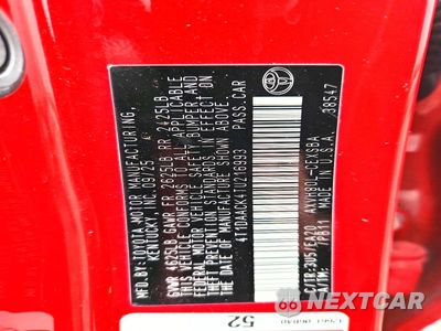 Zdjęcie 13 z 13 samochodu: 2026 TOYOTA CAMRY SE VIN:4T1DAACK4TU216993 - miniatura