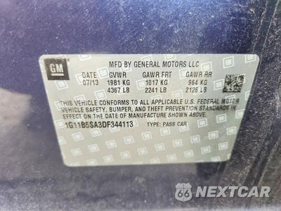 Zdjęcie 12 z 12 samochodu: 2013 CHEVROLET MALIBU LS VIN:1G11B5SA3DF344113 - miniatura