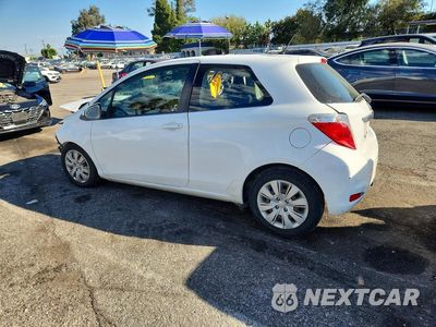 Drugie zdjęcie samochodu z przodu: 2012 TOYOTA YARIS 3-DOOR LE VIN:JTDJTUD35CD501762 - miniatura