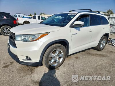 2015 TOYOTA HIGHLANDER HYBRID LIMITED 5TDDCRFH6FS012802 - główne zdjęcie licytacji z USA - miniatura