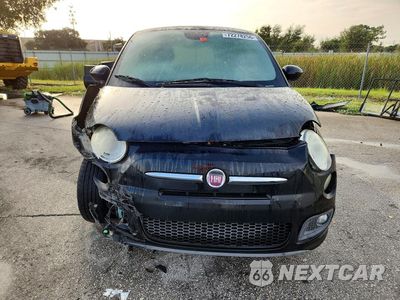 Piąte zdjęcie samochodu w środku: 2014 FIAT 500 SPORT VIN:3C3CFFBRXET238012 - miniatura