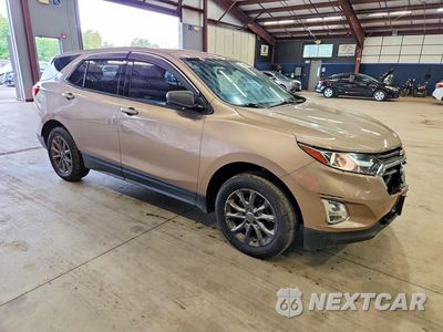 Czwarte zdjęcie samochodu z boku: 2018 CHEVROLET EQUINOX LS VIN:2GNAXREV5J6255574 - miniatura