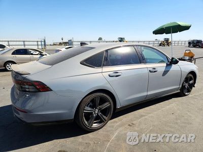 Trzecie zdjęcie samochodu z tyłu: 2025 HONDA ACCORD HYBRID SPORT-L VIN:1HGCY2F75SA043477 - miniatura