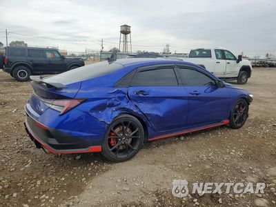 Trzecie zdjęcie samochodu z tyłu: 2024 HYUNDAI ELANTRA N BASE VIN:KMHLW4DK9RU022868 - miniatura