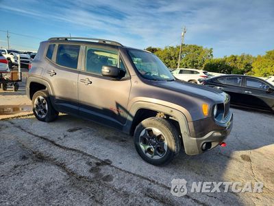Czwarte zdjęcie samochodu z boku: 2018 JEEP RENEGADE TRAILHAWK VIN:ZACCJBCBXJPH00722 - miniatura