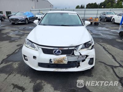 Piąte zdjęcie samochodu w środku: 2012 LEXUS CT 200 VIN:JTHKD5BH0C2054662 - miniatura