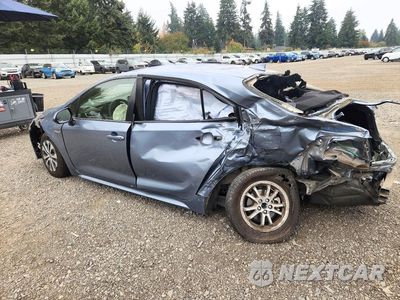 Drugie zdjęcie samochodu z przodu: 2020 TOYOTA COROLLA LE VIN:JTDEBRBE3LJ015362 - miniatura