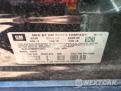Zdjęcie 13 z 13 samochodu: 2016 BUICK ENCORE VIN:KL4CJASB9GB733977 - miniatura
