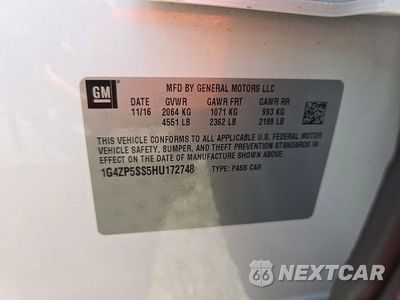 Zdjęcie 12 z 12 samochodu: 2017 BUICK LACROSSE ESSENCE VIN:1G4ZP5SS5HU172748 - miniatura