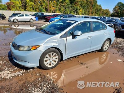 2012 HONDA CIVIC LX 2HGFB2F59CH586802 - główne zdjęcie licytacji z USA - miniatura
