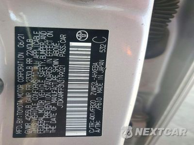 Zdjęcie 13 z 13 samochodu: 2022 TOYOTA PRIUS PRIME LE VIN:JTDKAMFP3N3199021 - miniatura