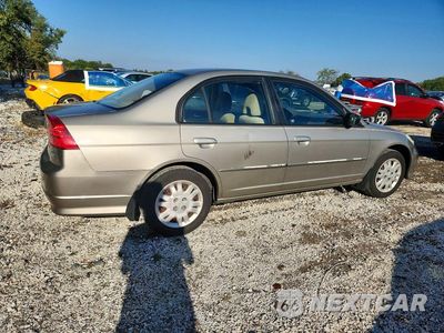 Trzecie zdjęcie samochodu z tyłu: 2005 HONDA CIVIC LX VIN:2HGES16545H578387 - miniatura