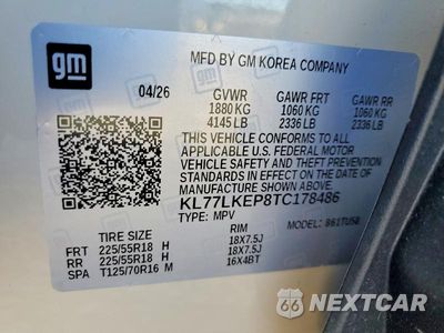 Zdjęcie 13 z 13 samochodu: 2026 CHEVROLET TRAX ACTIV VIN:KL77LKEP8TC178486 - miniatura