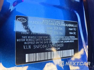 Zdjęcie 13 z 13 samochodu: 2019 HYUNDAI ELANTRA SEL VIN:5NPD84LF7KH484031 - miniatura