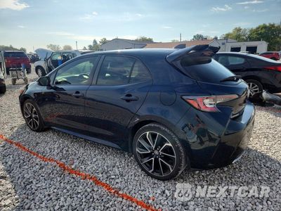 Drugie zdjęcie samochodu z przodu: 2019 TOYOTA COROLLA HATCHBACK XSE VIN:JTNK4RBE8K3053813 - miniatura