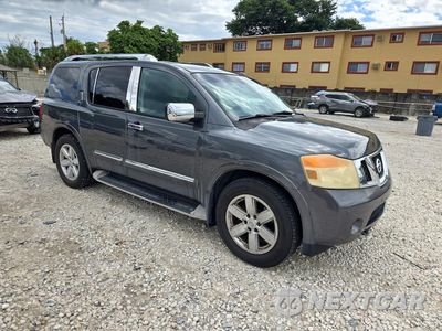 Czwarte zdjęcie samochodu z boku: 2010 NISSAN ARMADA PLATINUM VIN:5N1BA0NF5AN618238 - miniatura