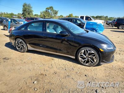 Czwarte zdjęcie samochodu z boku: 2023 HYUNDAI IONIQ 6 LIMITED VIN:KMHM54AA4PA040017 - miniatura