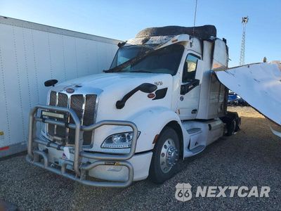 Drugie zdjęcie samochodu z przodu: 2018 PETERBILT 579 SEMI TRUCK VIN:1XPBD49X8JD421025 - miniatura