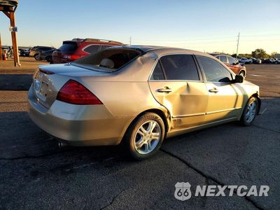 Trzecie zdjęcie samochodu z tyłu: 2007 HONDA ACCORD EX VIN:1HGCM56847A082445 - miniatura