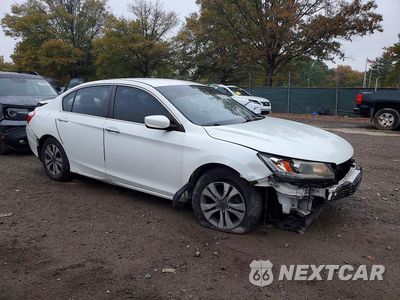 Czwarte zdjęcie samochodu z boku: 2014 HONDA ACCORD LX VIN:1HGCR2F36EA110229 - miniatura