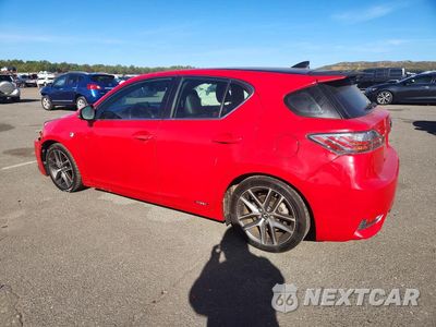 Drugie zdjęcie samochodu z przodu: 2014 LEXUS CT 200 VIN:JTHKD5BH9E2187200 - miniatura