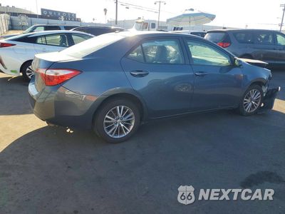 Trzecie zdjęcie samochodu z tyłu: 2014 TOYOTA COROLLA LE PREMIUM VIN:5YFBURHE9EP106400 - miniatura