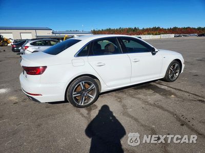 Trzecie zdjęcie samochodu z tyłu: 2018 AUDI A4 PREMIUM PLUS VIN:WAUENAF41JA056898 - miniatura