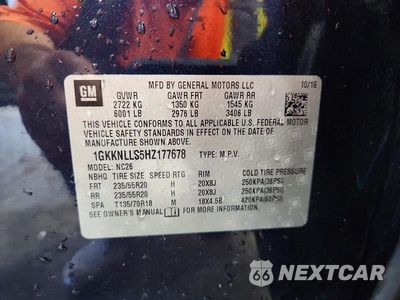 Zdjęcie 13 z 13 samochodu: 2017 GMC ACADIA SLE VIN:1GKKNLLS5HZ177678 - miniatura