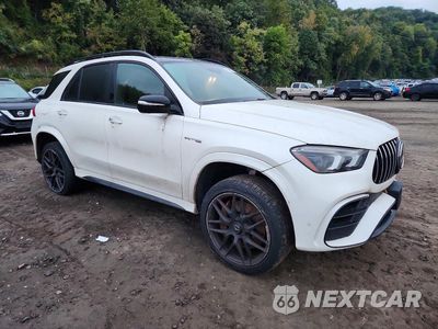 Czwarte zdjęcie samochodu z boku: 2021 MERCEDES-BENZ GLE 63 AMG 4MATIC VIN:4JGFB8KB4MA276551 - miniatura