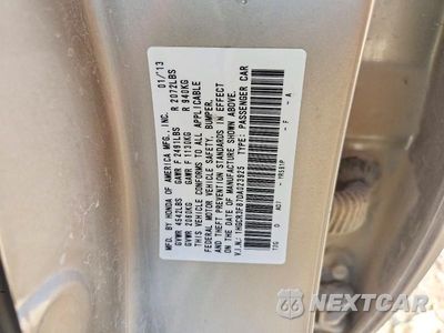 Zdjęcie 12 z 12 samochodu: 2013 HONDA ACCORD EXL VIN:1HGCR3F87DA023925 - miniatura