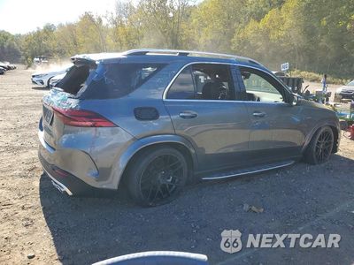 Trzecie zdjęcie samochodu z tyłu: 2024 MERCEDES-BENZ GLE AMG 53 4MATIC VIN:4JGFB6BB9RB105719 - miniatura