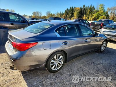 Trzecie zdjęcie samochodu z tyłu: 2016 INFINITI Q50 3.0T PREMIUM VIN:JN1EV7AR6GM346007 - miniatura