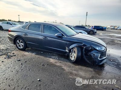 Czwarte zdjęcie samochodu z boku: 2022 HYUNDAI SONATA SE VIN:5NPEG4JA4NH147187 - miniatura